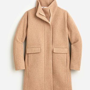 J.CREW Cocoon Coat, Sandstone, Size 0